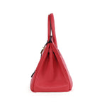 Platinum Bag in First Layer Cowhide for Women