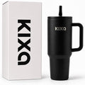 HydroFlow Tumbler 1200 ml, Black | Hot & Cold, Leakproof