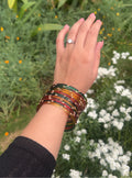 Ruby Bangles with ghoongroo bangles