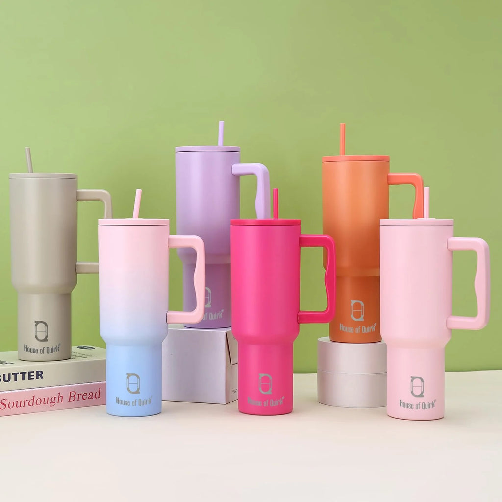 1200ML Custom Name Tumbler – Personalized Stainless Steel Vacuum Tumbler (Non-Returnable & Non-Replaceable)