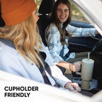 Tumbler with lid and Straw 1200ML Cup Stainless Steel Vacuum Insulated Tumbler for Water, Iced Tea or Coffee 1.2L Office Gym Travelling (40 - Oz - Skin)
