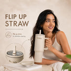 HydroFlow Tumbler 1200 ml Hot & Cold Tumbler (Leakproof) (Oatt)