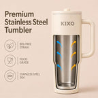 HydroFlow Tumbler 1200 ml Hot & Cold Tumbler (Leakproof) (Oatt)