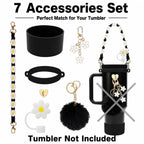 Stanley Cup 7 Accessories Set for Stanley Cup 40oz & 30oz Tumbler (Tumbler not include)