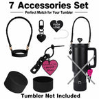 Stanley Cup 7 Accessories Set for Stanley Cup 40oz & 30oz Tumbler (Tumbler not include)