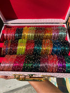288 bangles 24 different colors with big box💕