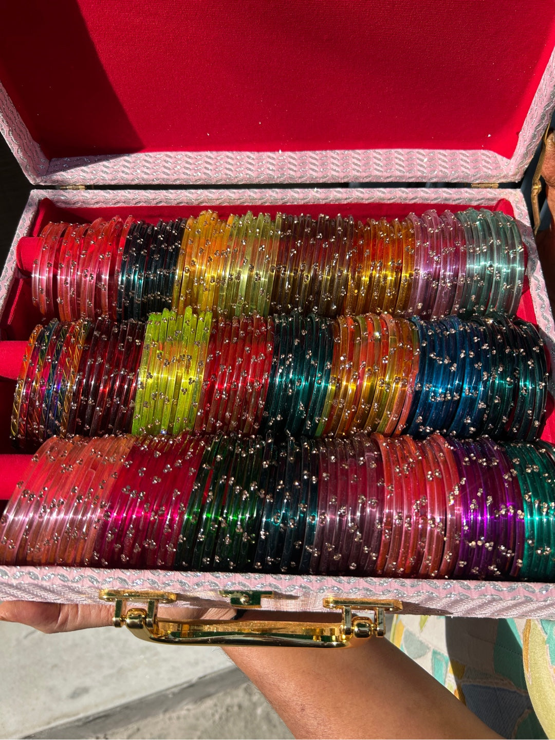 288 bangles 24 different colors with big box💕