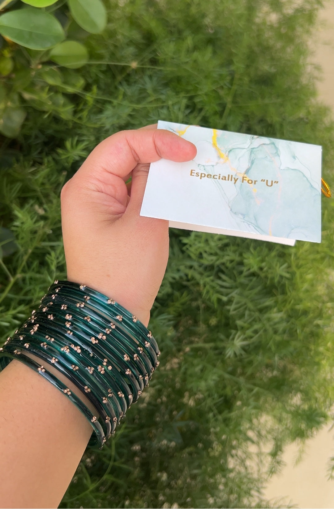 Bangle set With Note❤️