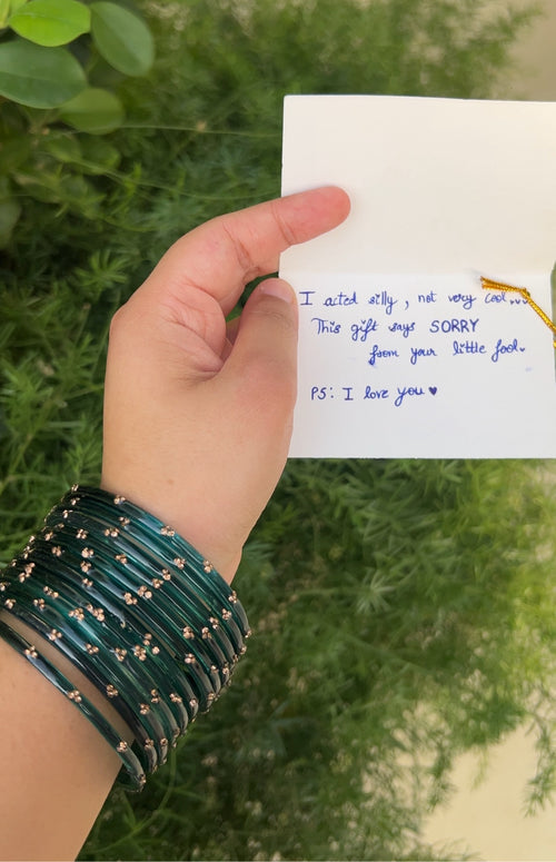 Bangle set With Note❤️